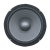 Audax - Speaker Pasif 10" AX-10070 W8 Rubber Edge Series Woofer MK II